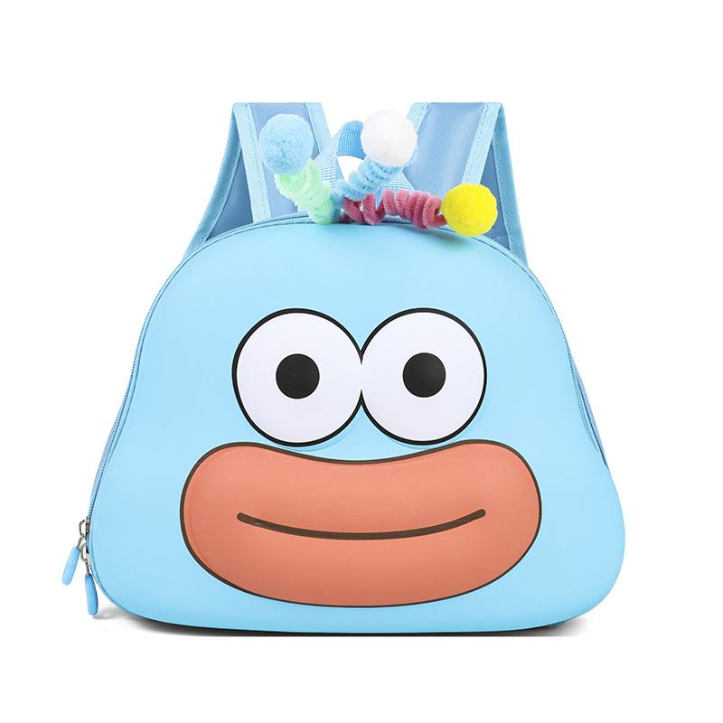 Ugly Cute Funny Sausage Mouth Boys And Girls Backpack Kindergarten Baby Schoolbag Children'S Backpack