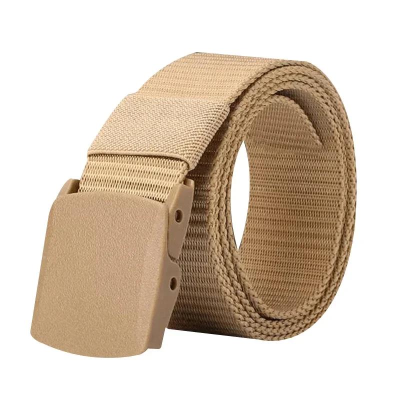 Automatic BuckleLight Comfortable Non-metal NylonBelt Outside Hunting Multifunctional Tactical CanvasBelt High Quality High Quality