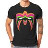 Hot Selling In Summer Unisex Tshirts Wrestling Creative Ultimate Warrior Mask Novelty Cool Tshirt Street Clothing SXL