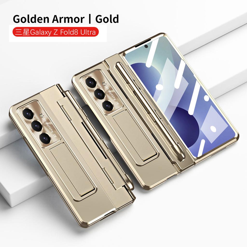 Anti Shock Drop Full Protective Mobile Cover for Samsung Galaxy Z Fold 8 Ultra 7 6 5 4 5G Hinge Protection Phone with Touch Pen
