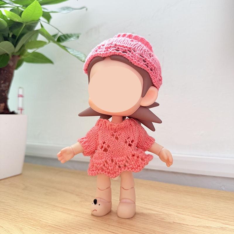 [Cloth Only] 20cm Doll Clothes Cute Dress Set Exquisite Accessories Doll Clothing Set Replacement Enhance Your Doll's Look