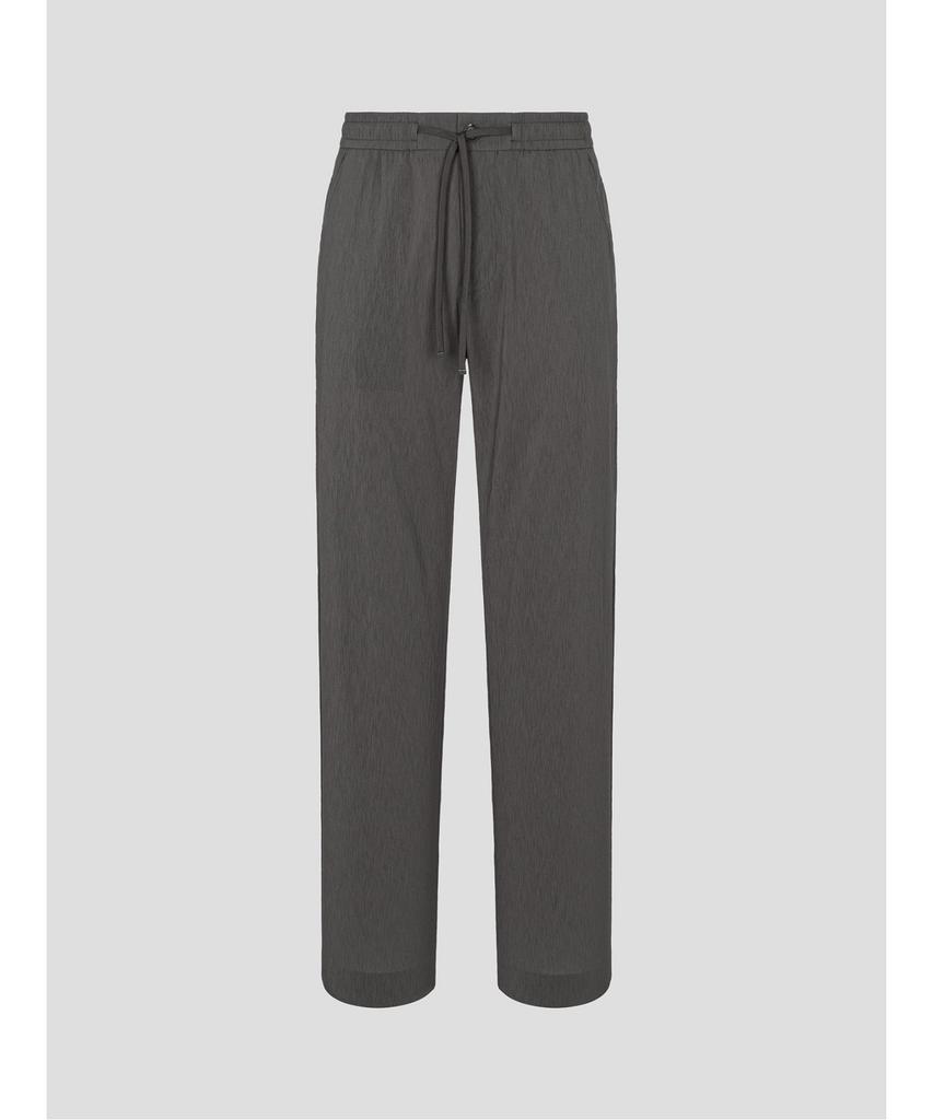 Binpolmen Summer Texture Comfort Fit Slacks Khaki