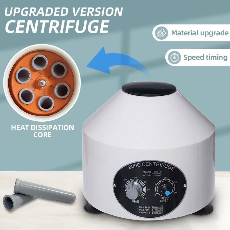 800D Prp Machine Medical Machine Centrifuge Test Blood Prp Plasma Centrifuge Machine 4000RPM Centrifuge