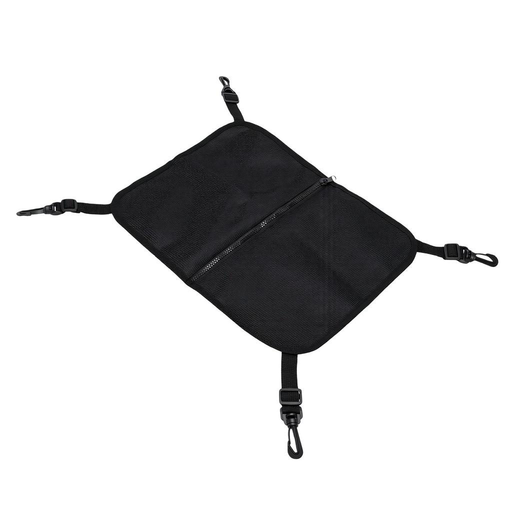 Paddle Board Deck Bag Mesh Storage Deck Bag with Sealed Zipper Adjustable Straps for Surfboards Kayaks