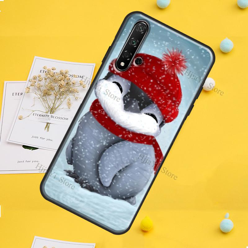 Merry Christmas Case For Huawei P30 P20 P40 P60 Pro P Smart Nova 9 5T Honor Magic 5 Lite X8 X9a 50 70 Cover
