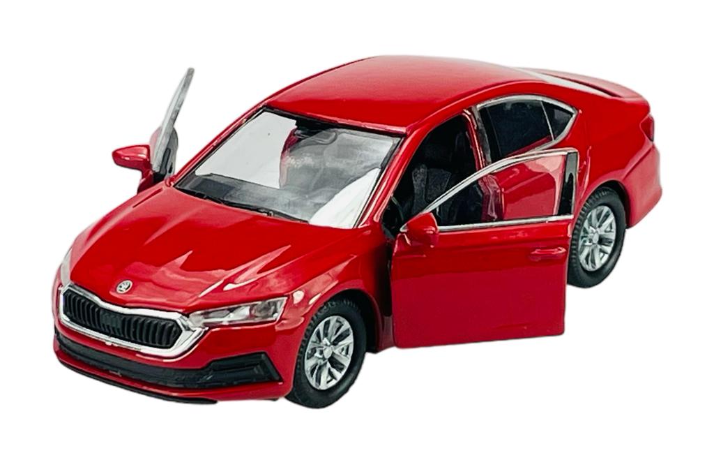 WELLY 2019 SKODA OCTAVIA MK4 RED 1:34 43806