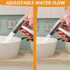 Kit Ensemble Douchette Bidon Bidet Manuel pour Toilettes Acier Inoxydable Robinet Bidet Manuel pour Salle de Bain Douchette à Main