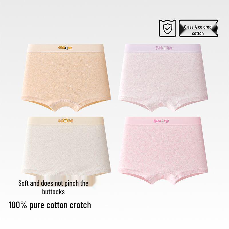 Antibakterische Baumwoll-Boxershorts für Mädchen für Teenager und Kinder