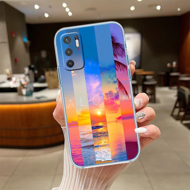 

NH8 Beach Aloha Tree Summer Phone Case for Motorola Moto G40 G04 G05 One Ace Action Fusion + Plus Hyper Macro Vision Zoom Motorola One 5G Ace