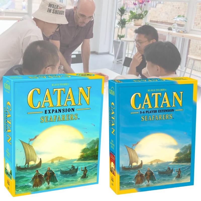 Engaging English Edition Catan Island Board Game 5th Edition 5-6 Player Expansion Party Cards