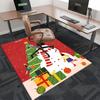 Christmas Snowman Chair Mat - Anime Cartoon Design, Non-Slip Carpet for Office, Home Decor, Living Room, Bedroom, Game Room & Dormitory.R095