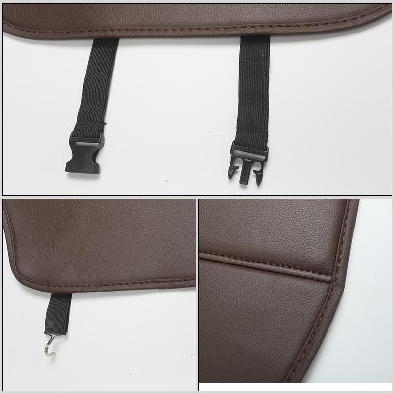 Back Protector Universal Leather Full Coverage For Citroen C4 C3 C5 C1 C2 Berlingo Celysee Cactus Picasso Aircross Saxo Grand