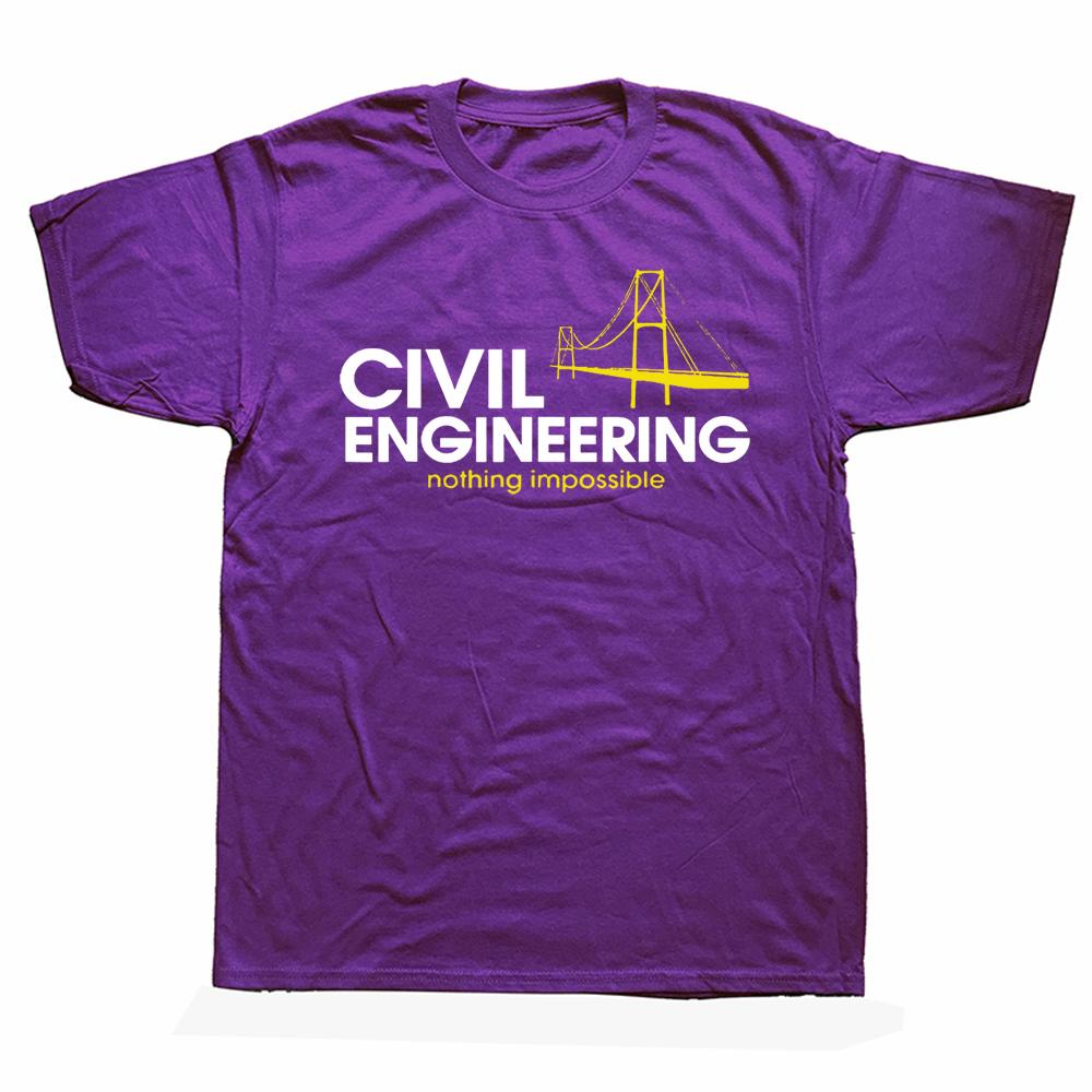 Funny Civil Engineer T Shirts Graphic Cotton Streetwear Short Sleeve ONeck Structural Engineering Students Gifts Tshirt Men