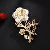 Senior Brooches Flower Leaf Brooch Pins for Women Suit Pendant  Fashion Brooches Jewelry