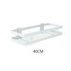 Tuqiu Bathroom Shelf White Bathroom Storage Holder SUS 304 Bath Shower Shelf Black Bath Shampoo Holder Corner shelf