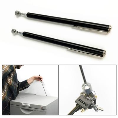 Magnetic Picker Strong Magnetism Telescopic Adjustable Flexible Pen Clip Tail Hard Pocket Magnetic Pickup Stick Auto Repair Tool