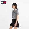 Tommy Jeans Women's Loose Fit Short Sleeve Polo T-Shirt