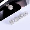 4Pcs/Lot Bling Rhinestone Universal Car Tire Valve Caps Crystal Diamond Shining Dustproof Valve Stem Caps Car Accessories