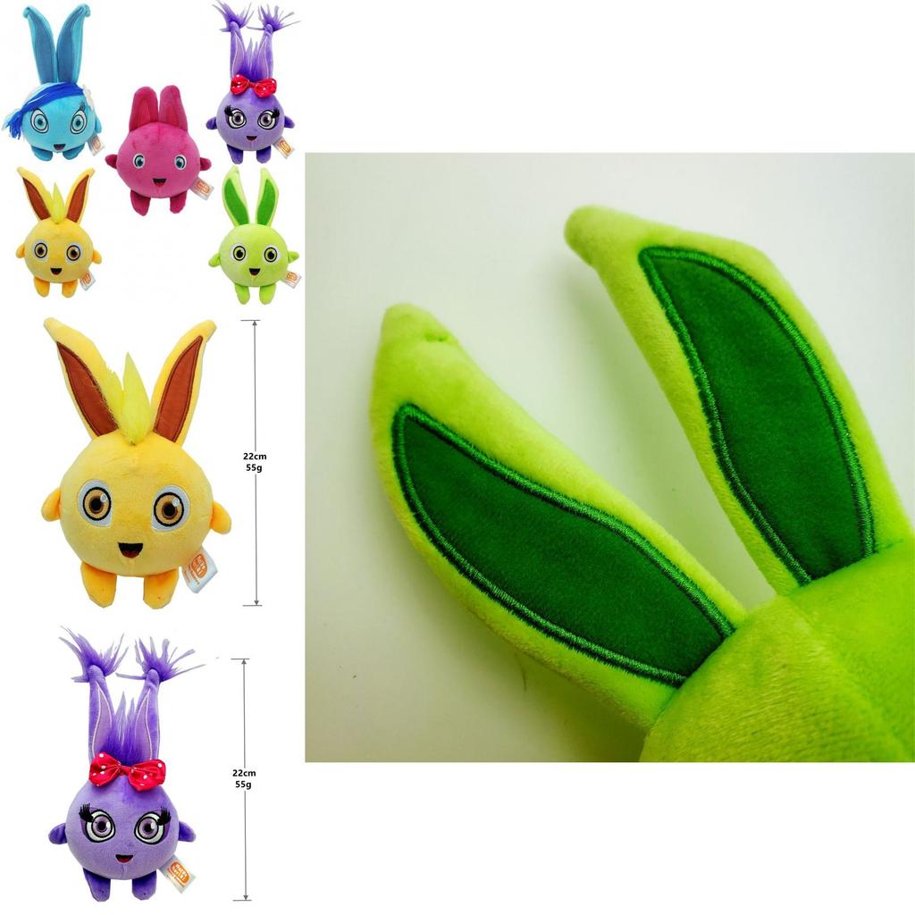 Sunny Bunnies Plush Toys Stuffed Toy Big Boo Gray Wolf Hopper For Kids**