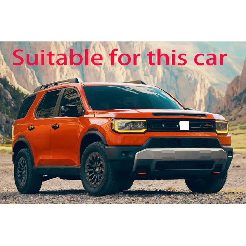 For Honda Passport 2025 2026 Car Accessories ABS Inner Door Handle Cover Catch Bowl Trim ert Bezel Frame Garnish