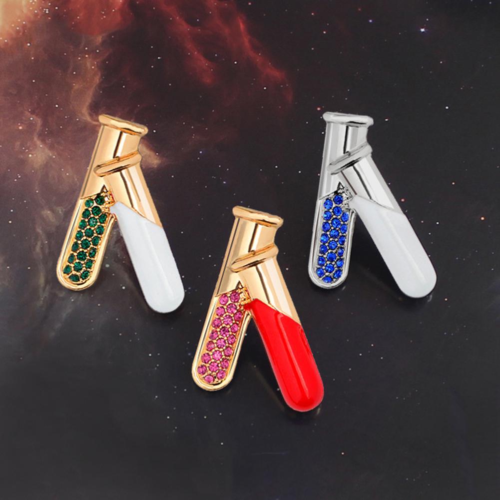 Moda Emaye Tüp Kakma Broş Pin Tıbbi üst Aracı Doktor Hemşire Rozeti