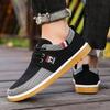 Beef Tendon Sole Old Beijing Cloth Shoes Men's Casual Shoes Single Shoes Non-slip Wear-resistant Shoes Middle-aged and Elderly Breathable Men's Shoes
