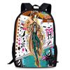 Monster High Unisex 15in Backpack Ergonomic Support Oxford Fabric Schoolbag