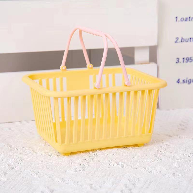 Keuken Opbergmand Hol Draagbaar Douche Bad Manden Desktop Fruitmanden Kinderspeelgoed Snack Plastic Organizer