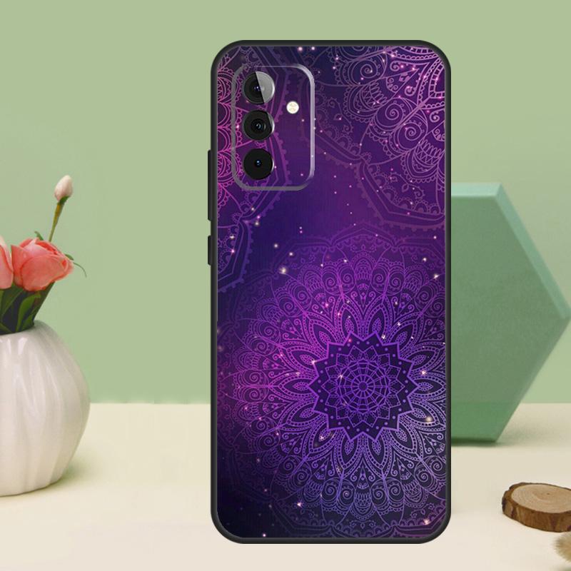 Coque Mandala Chakra Yoga Pour Samsung Galaxy A56 A26 A36 A16 A06 A53 A33 A13 A12 A32 A52 A55 A35 A15 A54 A34 A14