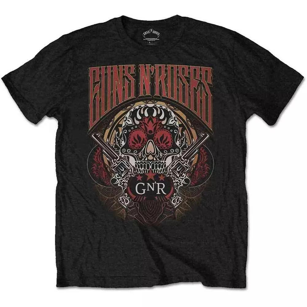 American Classic Hard Rock Band GUNS N' ROSES Graphic Print T-shirt Men Women Loose Casual Oversized Top Streetwear Fashion Summer New  Tee