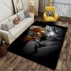 Companionship love between majestic tigers carpet Yoga living room room decor children's crawling mat doormat area rug
