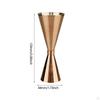 Spirit Measure Cup with Scale, Double Drinks Jigger, Cocktail Jigger for Wine Bartending Drink Cafe