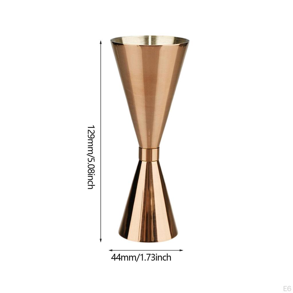 Spirit Measure Cup with Scale, Double Drinks Jigger, Cocktail Jigger for Wine Bartending Drink Cafe