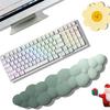 M-Modernes Tastatur-Handgelenkauflagepolster, Ergonomisches Design Effektive Handgelenkschmerzlinderung Ruhe Schreibtisch, Niedliche Wolken Dekoration Geschenk