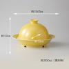 Hasami ware CtoC JAPAN Easy steam cooking in the microwave Steam Cooker Yellow W19.5×D18×H12(cm) 350(cc)