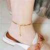 4MM 316L Stainless Steel Snake Chain Anklet For Women/Men Sexy Leg Foot Bracelet Accessorie Chain Jewelry