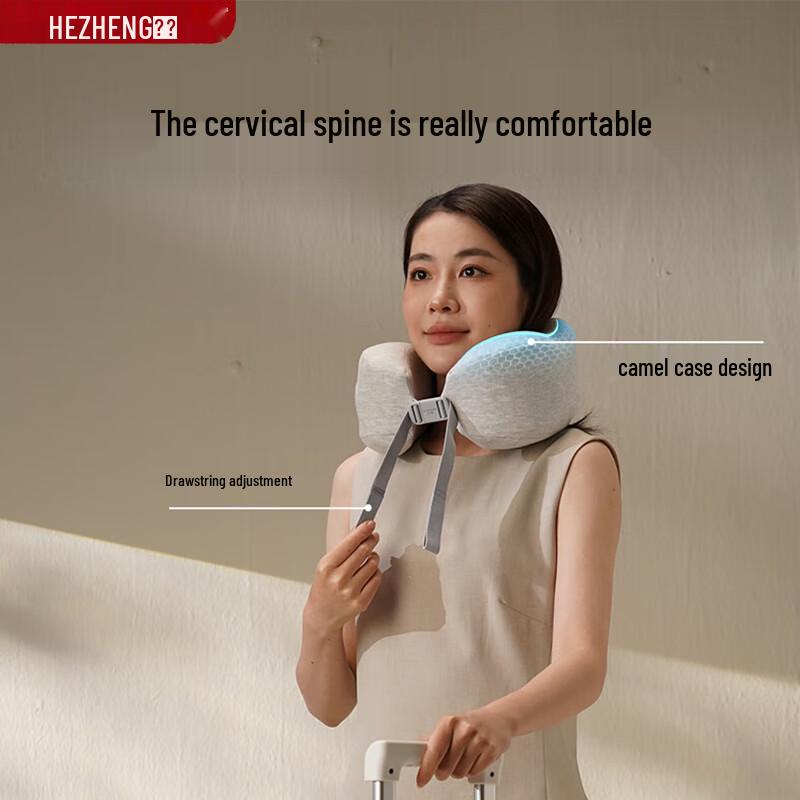 

Hezheng Portable U-shaped Neck Massager Pillow