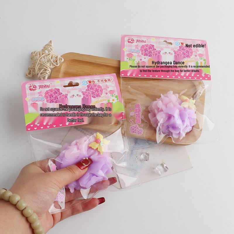 Children's Creative Hydrangea Dance Stress Ball - Squeeze & Knead Sensory Toy
