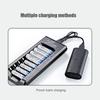 Rechargeable Battery Charger USB Output 8 Slots Fast Charging Short Circuit Protection for 1.2V NiMH AAA/AA Batteries Charger