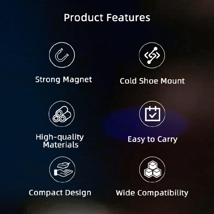 Protective Frame Magnetic Mount for Pocket 3 with Angle Adjustability and Camera Bracket