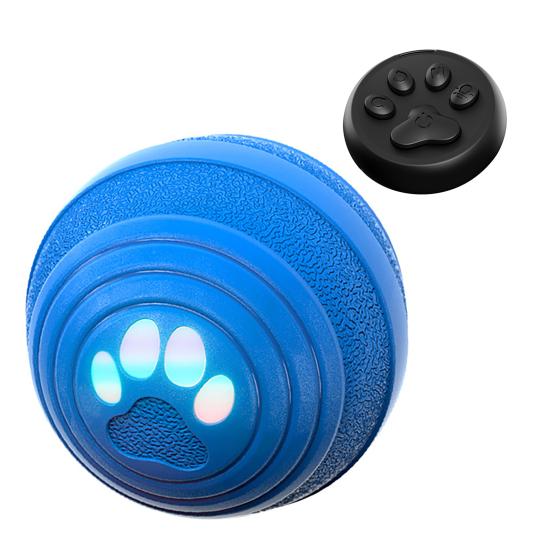 Interactive Dog Ball Smart Toy with 4 Modes Small Medium Dogs Automatic Rolling Bouncing Waterproof Rechargeable Dog Toy
