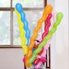 20 stk Latex Oppblåsbare Ballonger Lang Form Twist Spiralballong ny Gjenget Latexballonger Fest