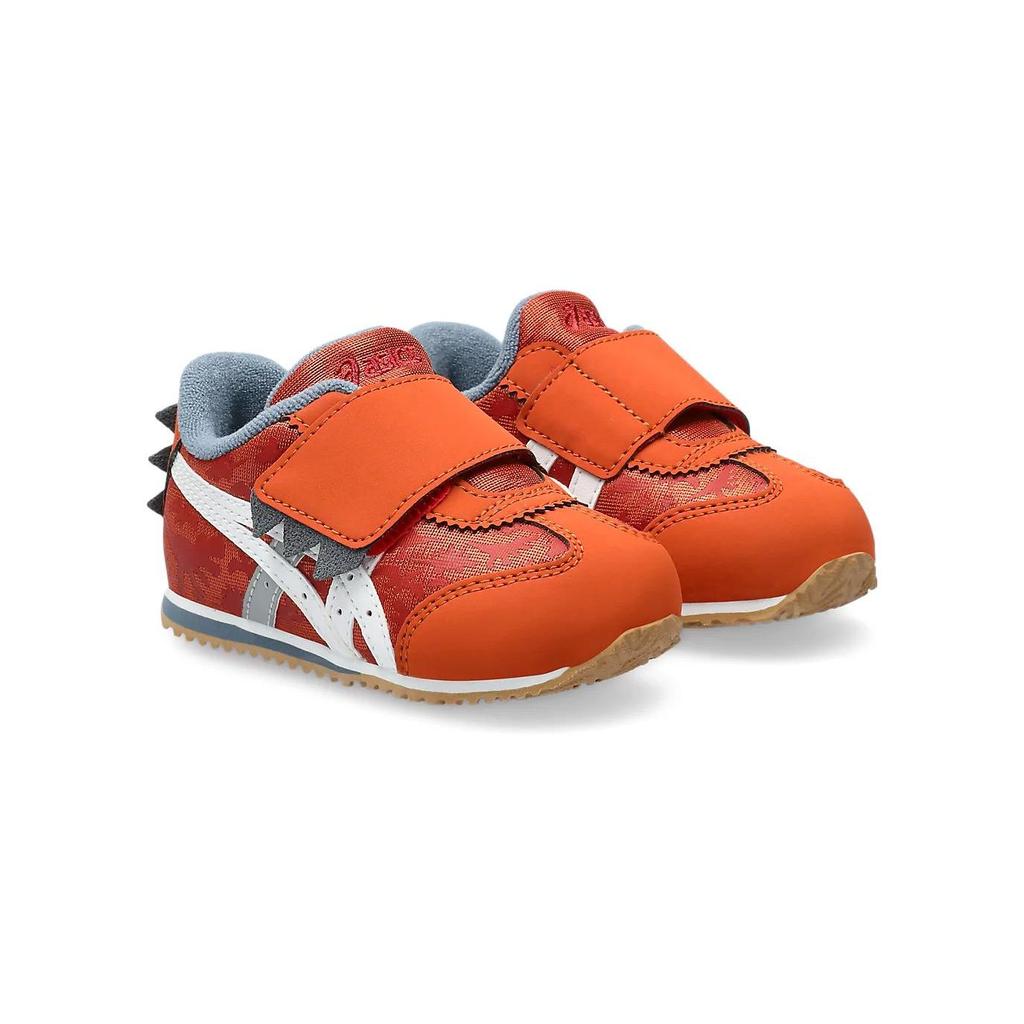 Asics Idaho Baby KT-ES D Dinosaur Park - Orange Baby Sneakers White 1144A325-800
