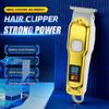 Portable Electric Hair Clipper: Rechargeable/Corded, LCD Display, Hangable, Barber Trimmer