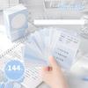 Planwith Useful Index Card Set, Multi-function Clock In Memo Sticky Note Sticker