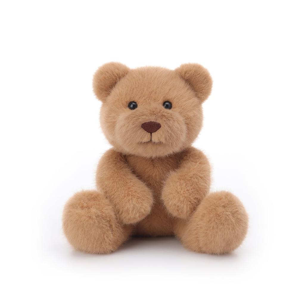 Apricot Lamb Innocent Bear Mikel Children's Plush Toy, Soft and Cute, Fluffy Innocent Bear Mikel for Girls and Boys, 17cm