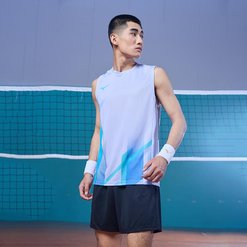 Mizuno Quick-Drying Breathable Sweat-Wicking Running Fitness Outdoor Training Badminton Volleyball Sports Suit Unisex Sportswear C2CG53Z272