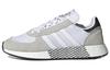 Originals MARATHON TECH Rutschfest Leicht Nicht rutschend Leicht Niedrig geschnitten Freizeit-Schuhe Unisex Grau Weiß EE4925