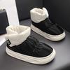 Couple Cotton Shoes Fashion Casual High Top Boot Winter Plush Warm Snow Boots Comfort Couple Home Cotton Shoe Winter Ankle Boots