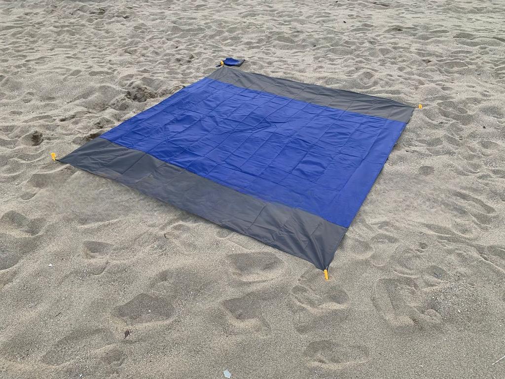 Yiwu Goalfit Outdoor Camping Beach Sand Free Beach Mat Waterproof Beach Mat 200*210